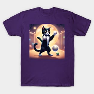 Pickleball Cat T-Shirt